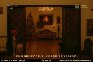 Decoratiuni de Craciun cu farmec interbelic – o experiență unică la Eko Group Vila
