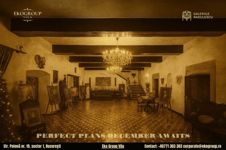 Zile libere decembrie: O călătorie în timp către Crăciunul anilor ’30 la Eko Group Vila, activitatea ideală a sezonului